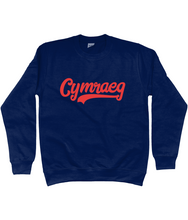 Load image into Gallery viewer, Cymraeg - Coch - Crys chwys
