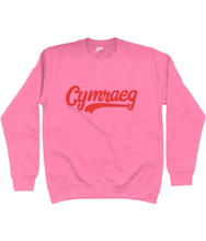 Load image into Gallery viewer, Cymraeg - Coch - Crys chwys