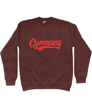 Load image into Gallery viewer, Cymraeg - Coch - Crys chwys