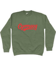 Load image into Gallery viewer, Cymraeg - Coch - Crys chwys
