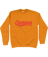 Load image into Gallery viewer, Cymraeg - Coch - Crys chwys