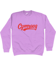 Load image into Gallery viewer, Cymraeg - Coch - Crys chwys