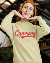 Load image into Gallery viewer, Cymraeg - Coch - Crys chwys