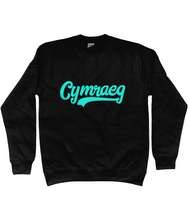 Load image into Gallery viewer, Cymraeg - Glas - Crys chwys
