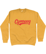 Load image into Gallery viewer, Cymraeg - Coch - Crys chwys