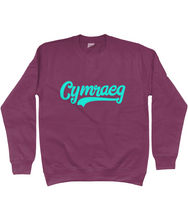 Load image into Gallery viewer, Cymraeg - Glas - Crys chwys
